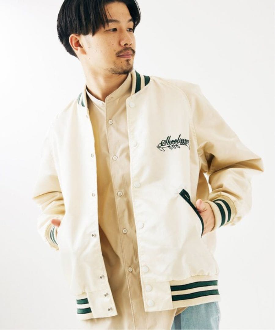 SKOOKUM×417 EDIFICE 別注 スタジアム ジャケット スタジャン