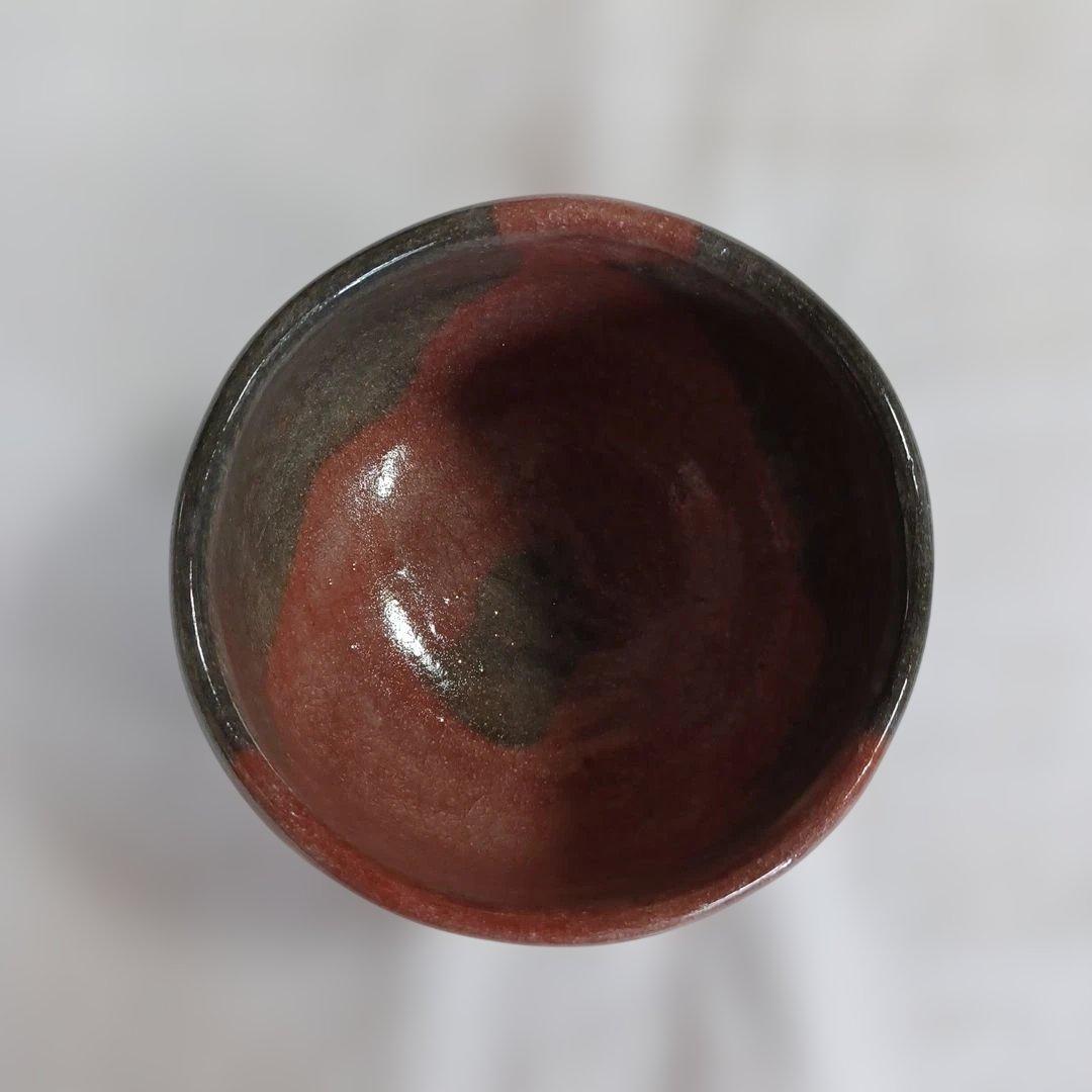 泉喜仙花入と茶碗