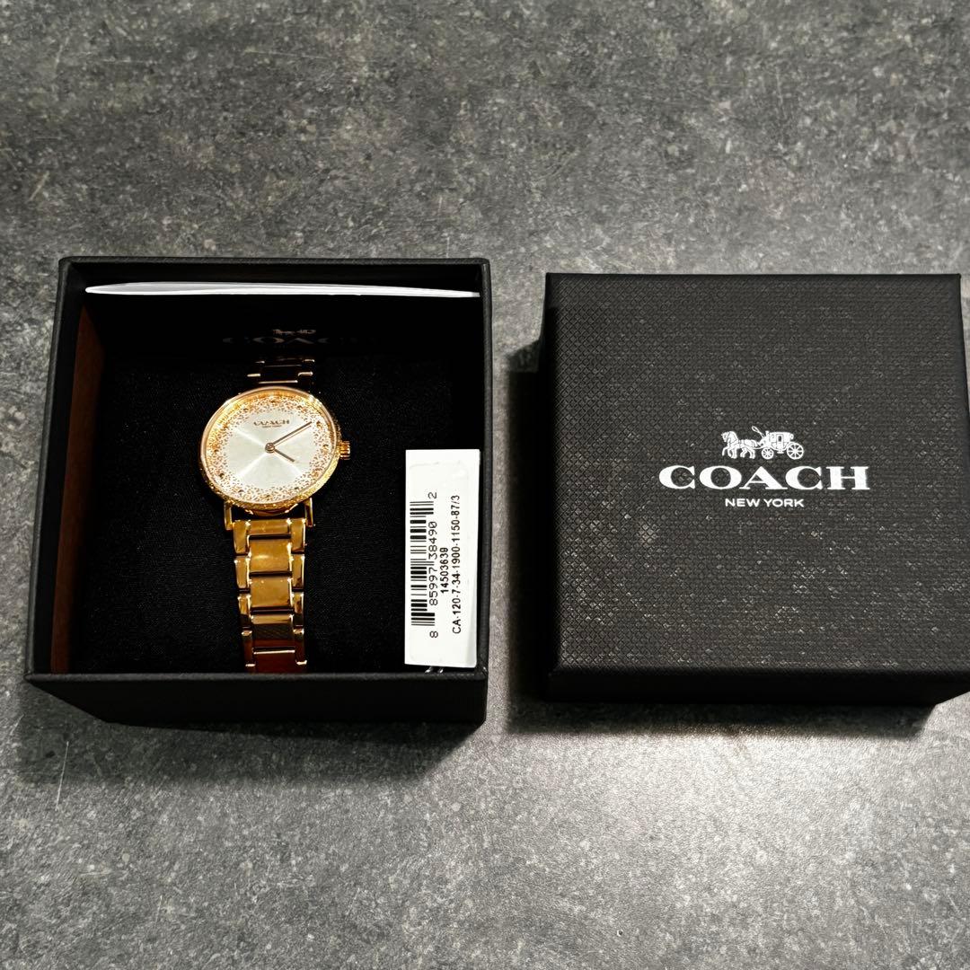 ⭐︎新品⭐︎コーチ COACH 14503639 腕時計 ピンクゴールド PERRY