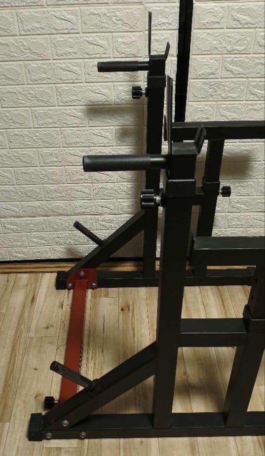 【送料込み】GRONG　バーベルラック　ベンチプレス　ホームジム