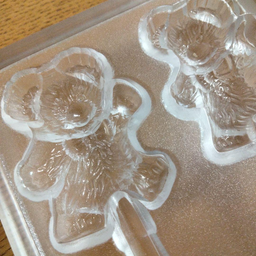 チョコレートワールド社 ロリポップテディーベア チョコレートモールド2枚セット