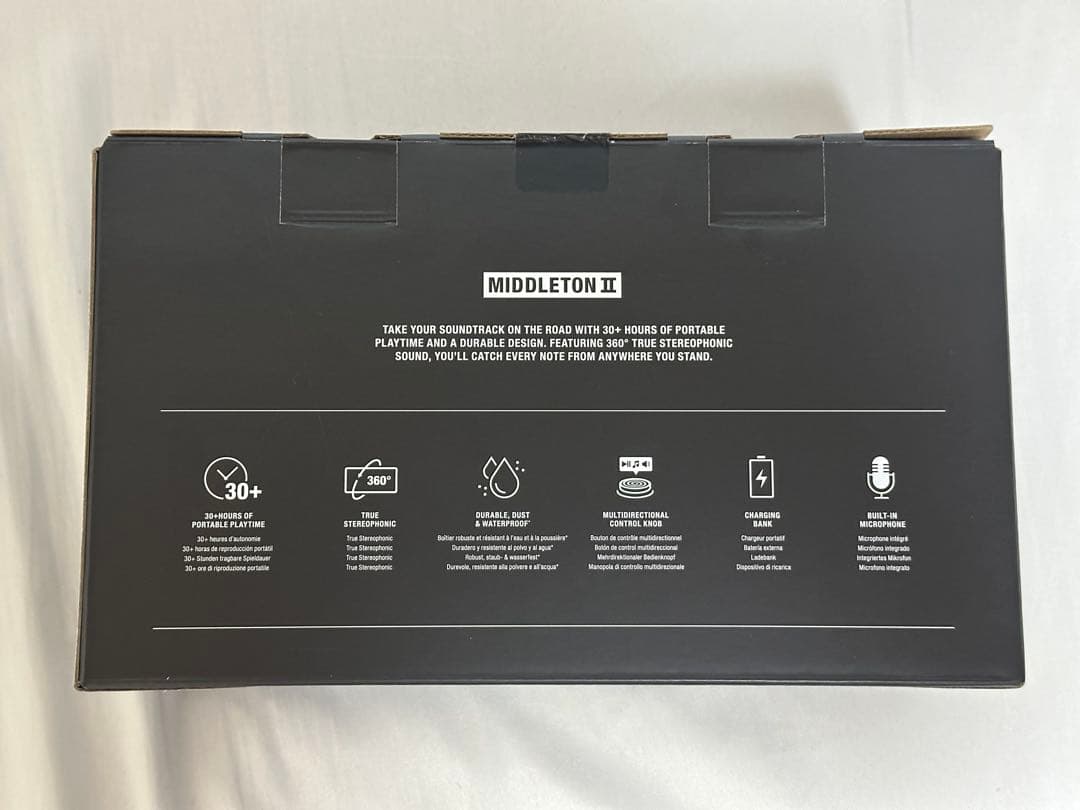 【ほぼ新品】 Marshall マーシャル MIDDLETON II Cream