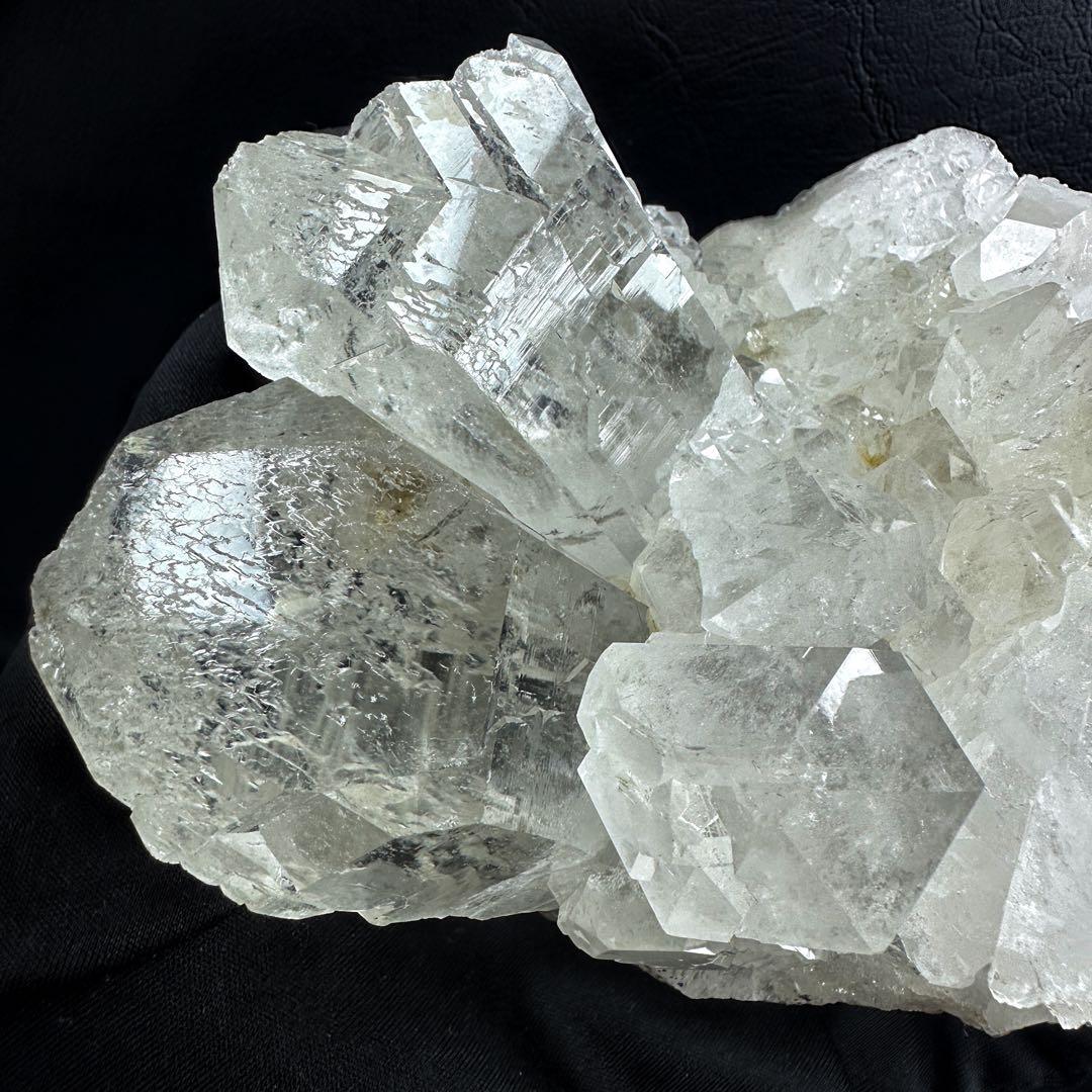 希少高透明度❗️マニカラン産☆虹入り☆ヒマラヤ水晶クラスター超強いパワーA1347