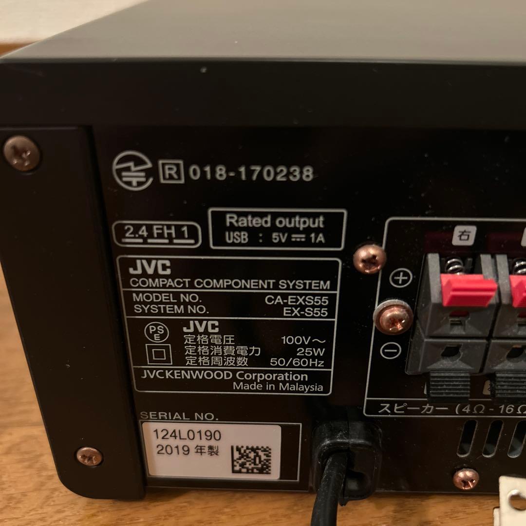 JVCケンウッド EX-S55 コンパクトコンポーネントシステム 2019製