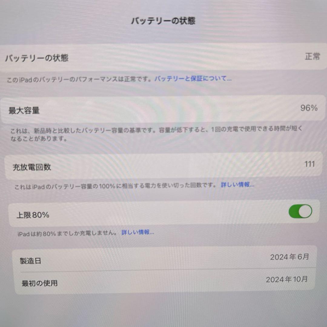 iPad Pro 13インチ256GB M4 Wi-Fi ブラック