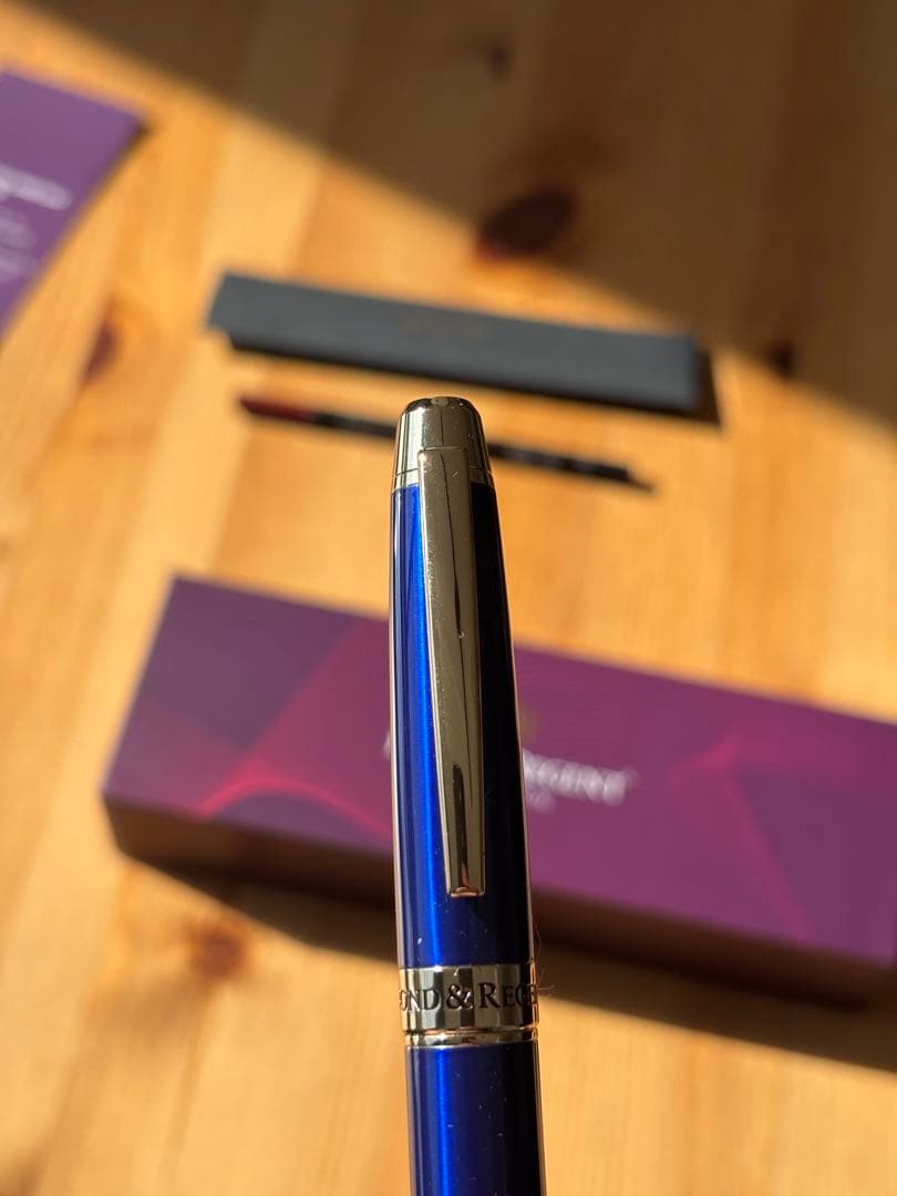 Bond & Regent 24金 ローラーボールペン 新品 未使用 英国 箱付