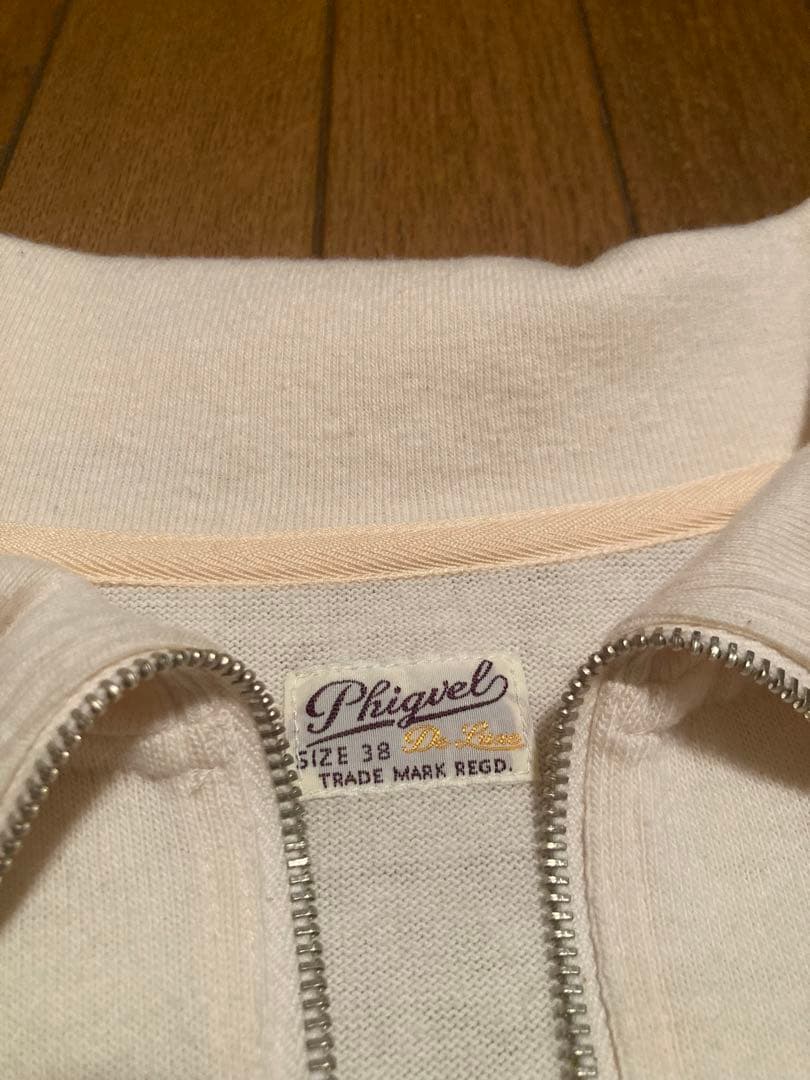 phigvel ハーフジップセーター