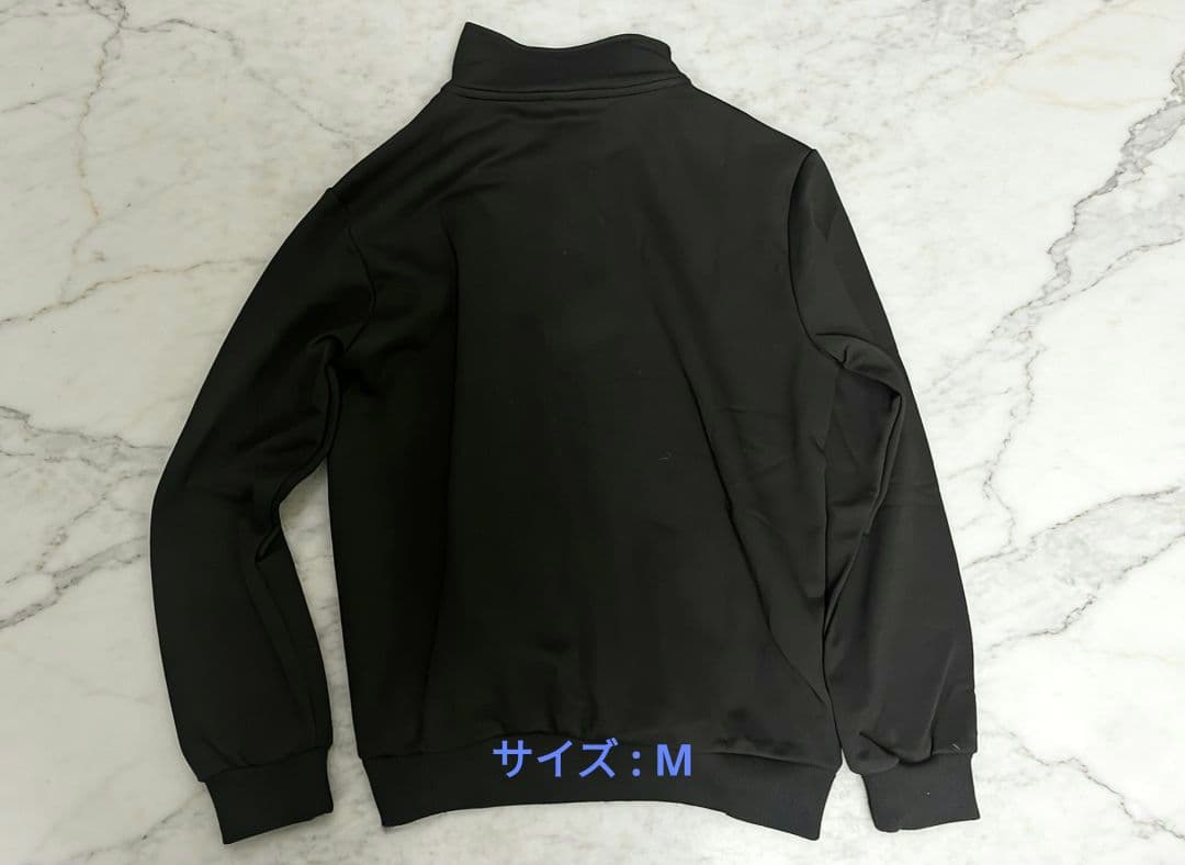 黒 half-zipハーフジップ スウェット alo yoga