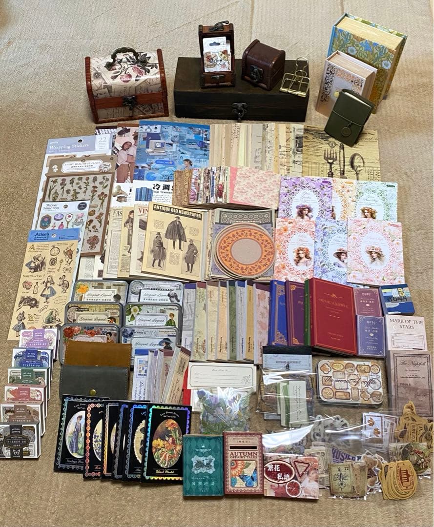 コラージュ素材 紙モノ まとめ売り