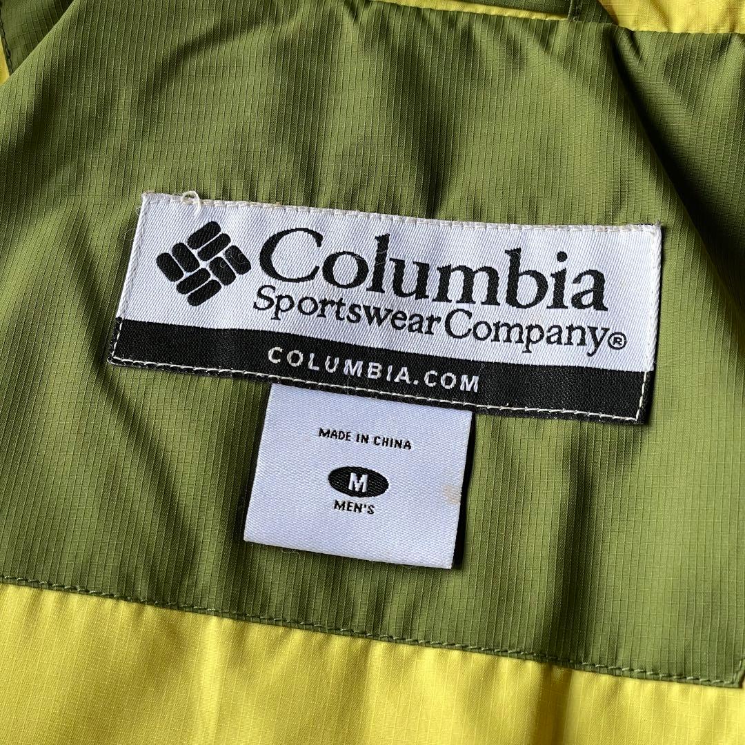 ジャケット・アウター Columbia hooded puffer jacket lime green