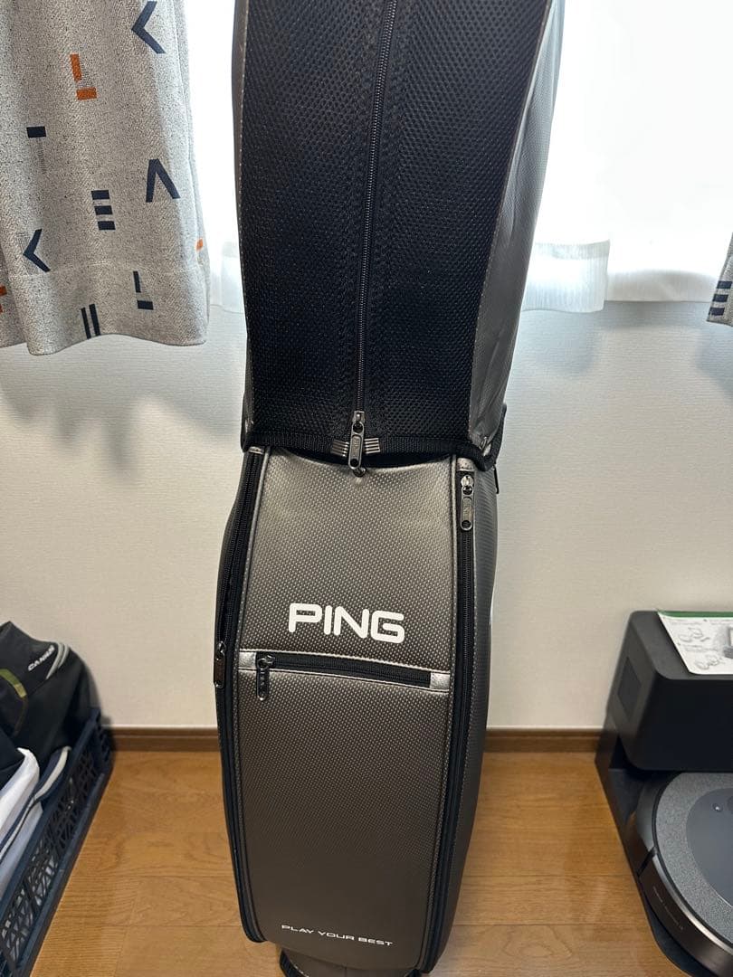 PING キャディバッグ グレー