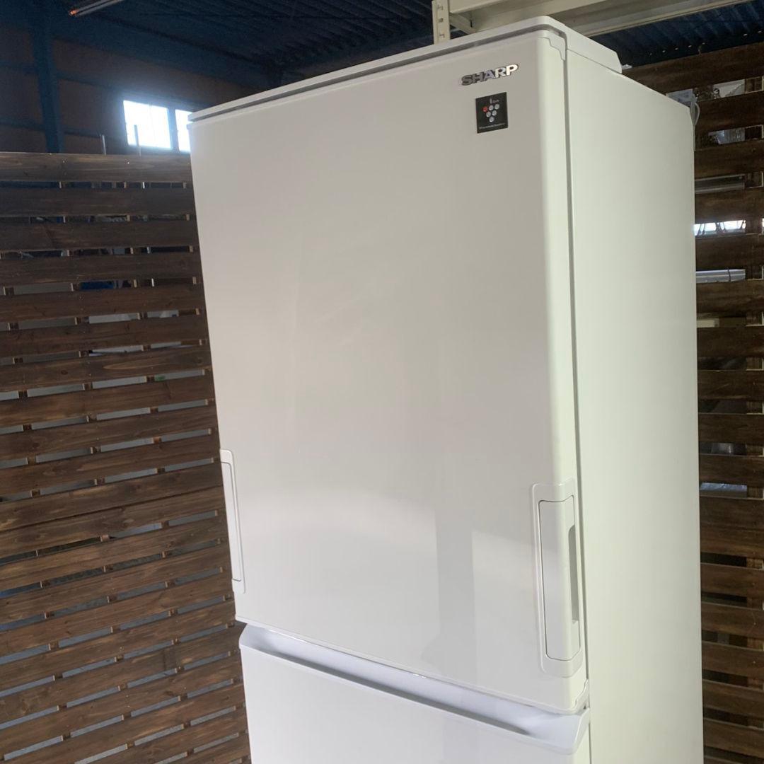 K987 SHARP 両開き冷凍冷蔵庫 2023年 SJ-PW37K-W