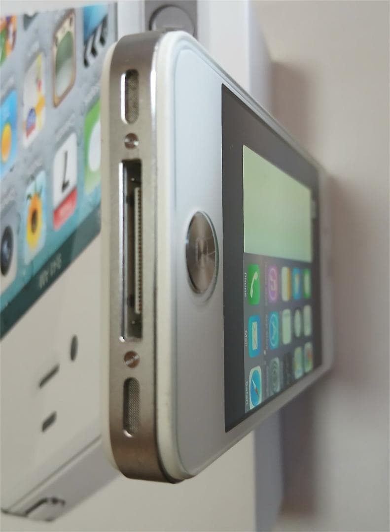 Softbank iPhone 4s 白 - 極上状態 100% バッテリー