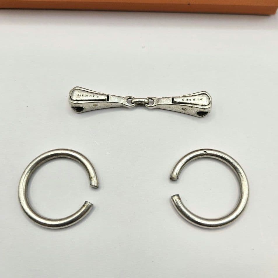 【Vintage】HERMES ホースビット キーリング