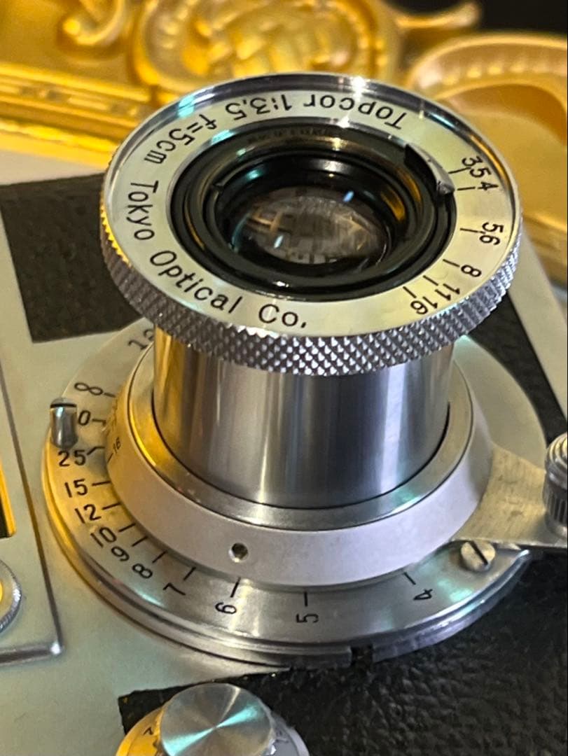 Leica ⅢG Topcor 50mm f3.5付 美品 動作品