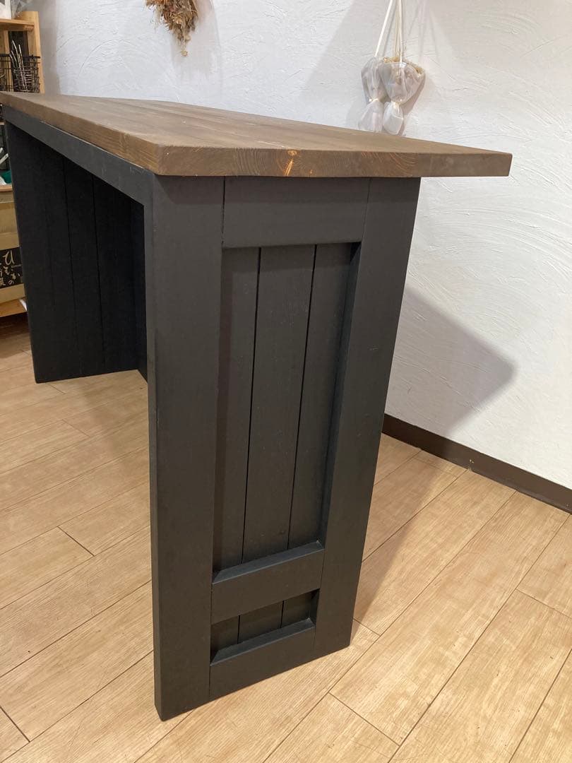 kirschです！　（引き取り限定）木製　レジカウンター　作業台　テーブル