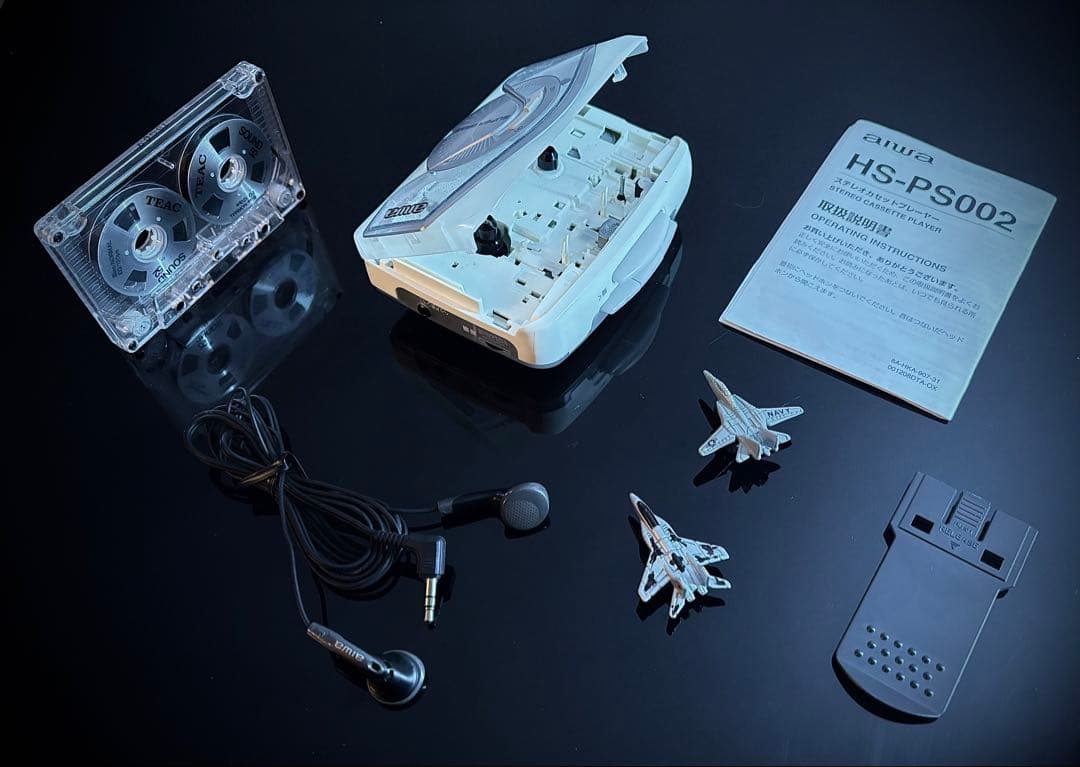 カセットウォークマン AIWA PS002 白色 「整備済み、完動美品」