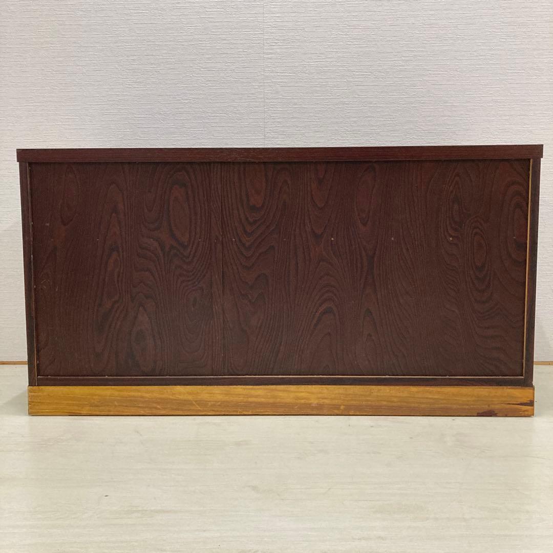 民芸調　4段チェスト　箪笥　タンス　ミドルチェスト　古民家　時代風