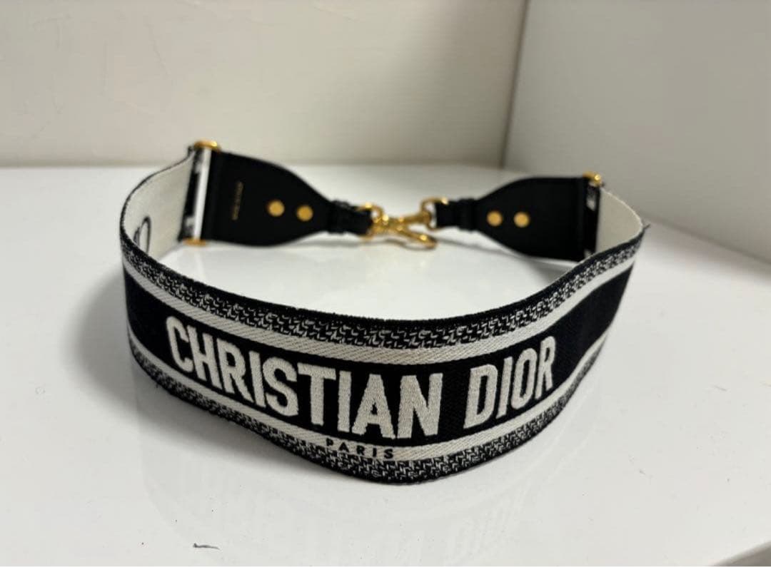 定価16万　ディオール　Dior ジャガードロゴ　ショルダーストラップ