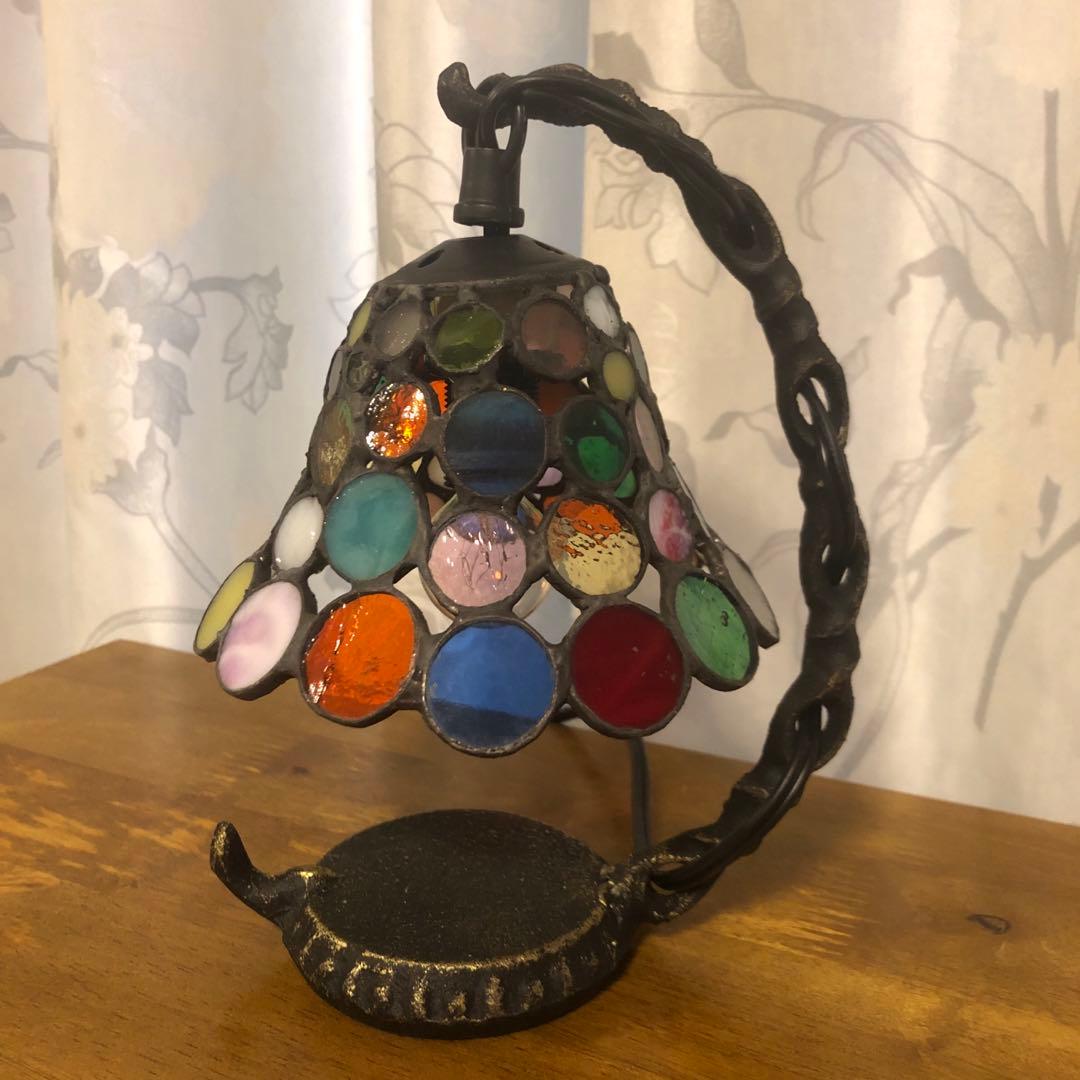 ステンドグラス♦︎カラフルミニランプ