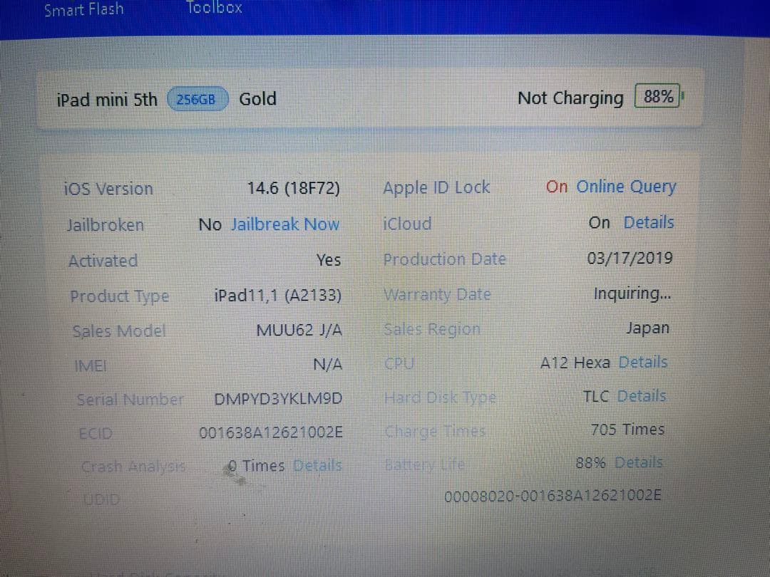 Apple iPad mini (第5世代) 256GB WiFi