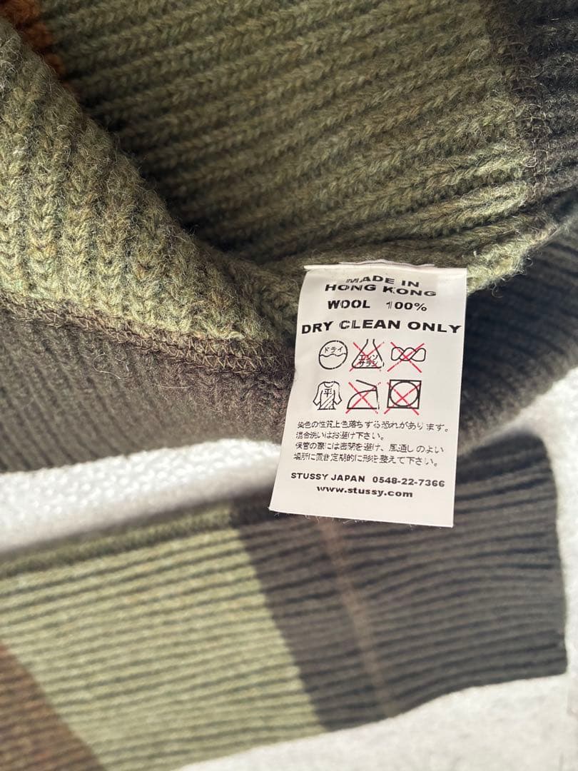stussy ドライバーズニット