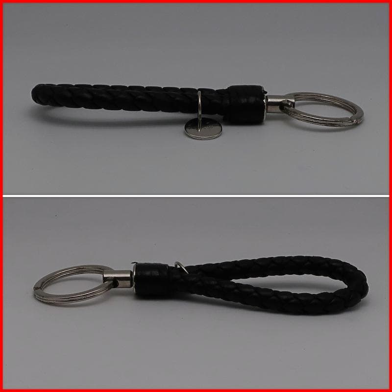 正規品 ボッテガヴェネタ Bottega Veneta キーリング レザー 箱