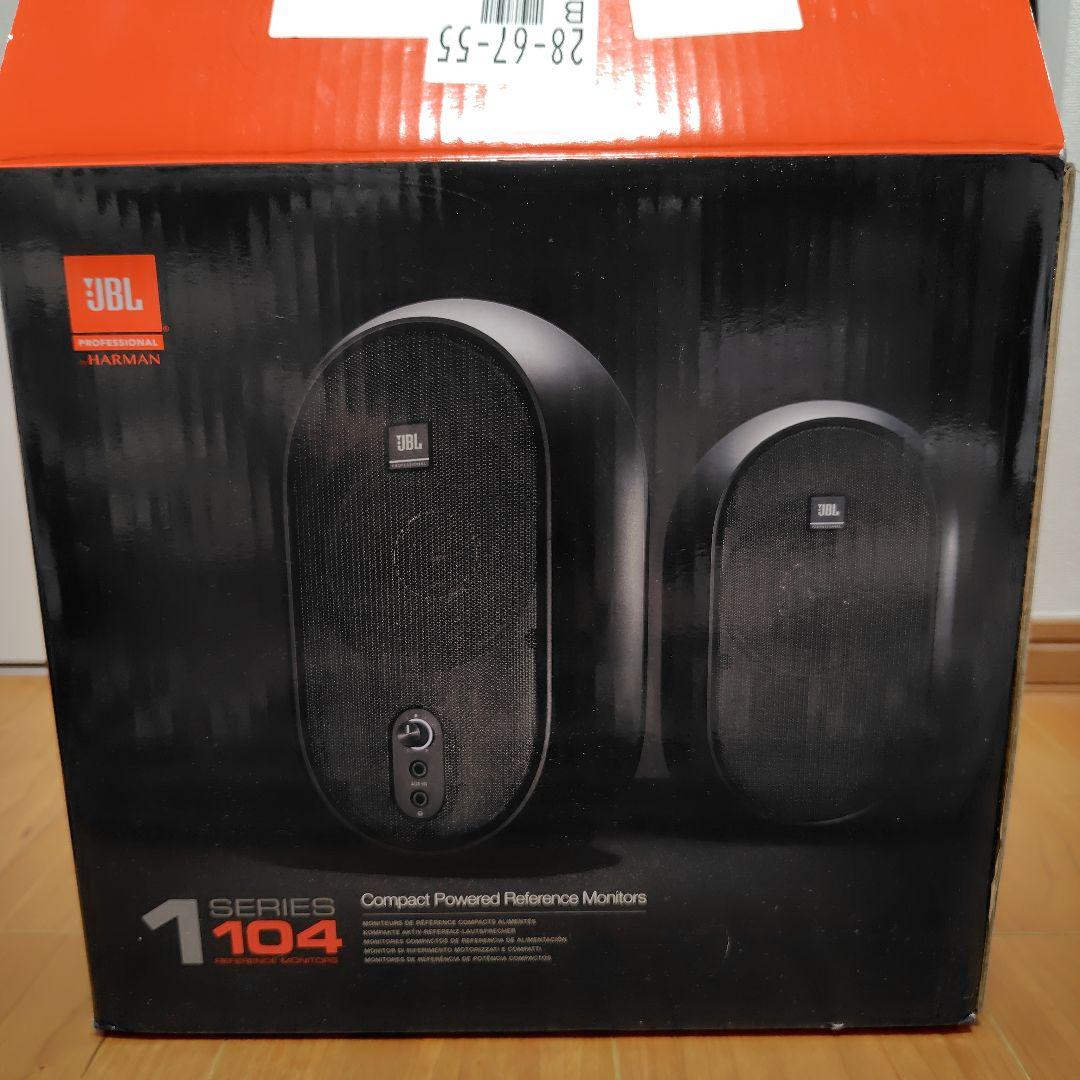 JBL レファレンスモニター 104 ブラック　スピーカー