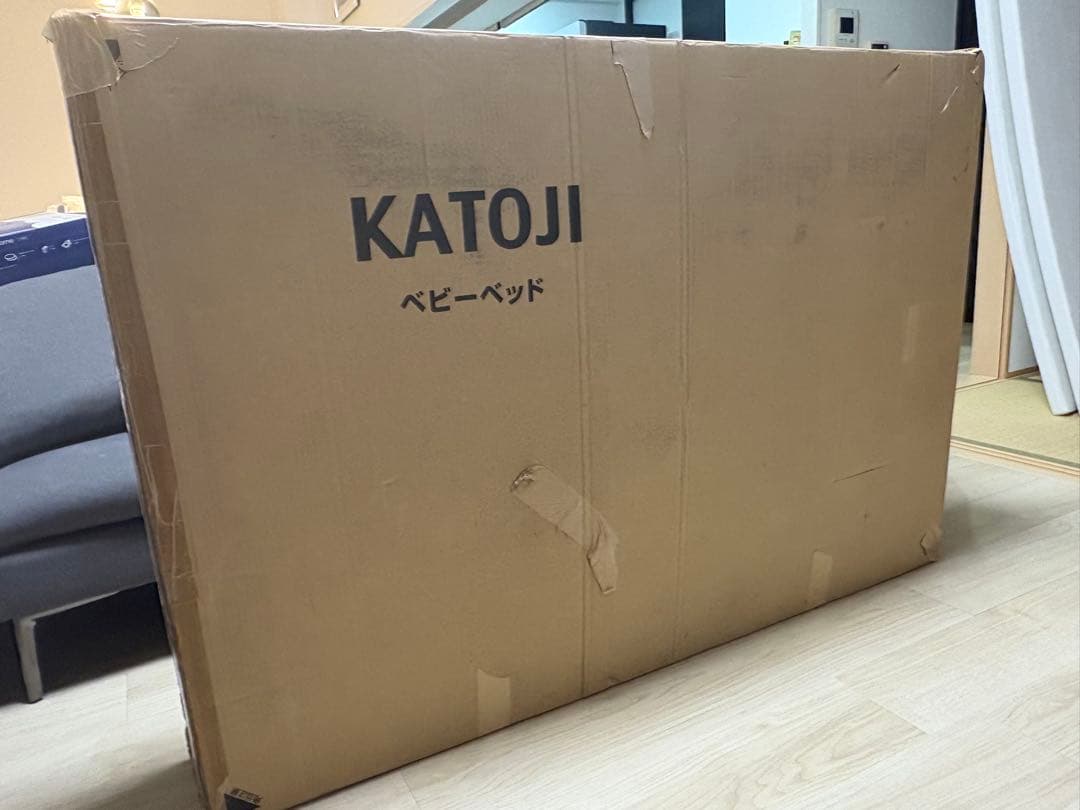 KATOJI(カトージ)ベビーベッド 70×120cm ハイポジション