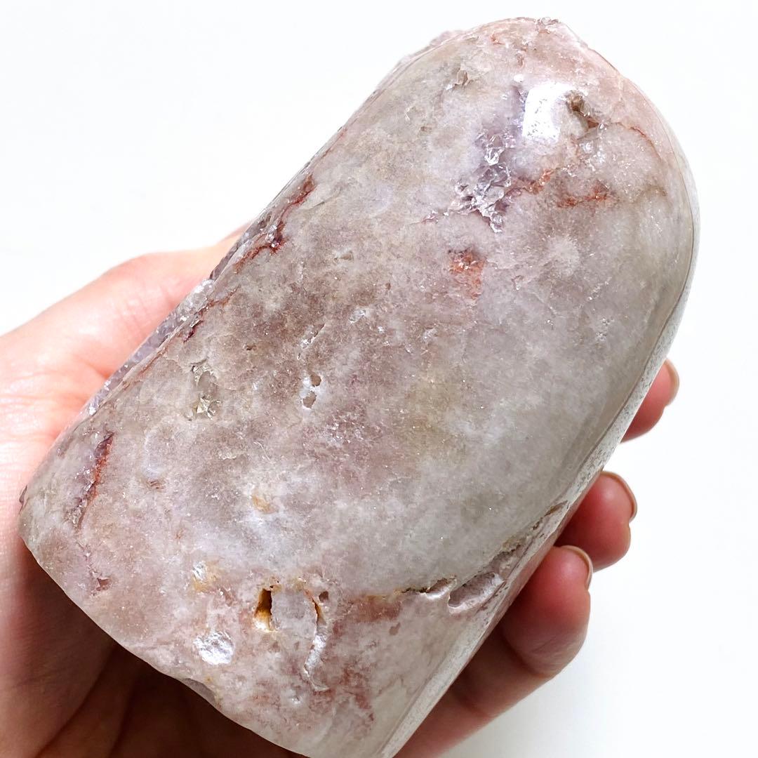 ★★★最終大特価【 キュート どっしり ピンクアメジスト ドーム 約618g