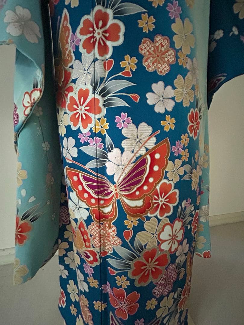 7歳　七五三　正絹着物　古典柄　帯　帯揚げ　帯締め しごき　セット