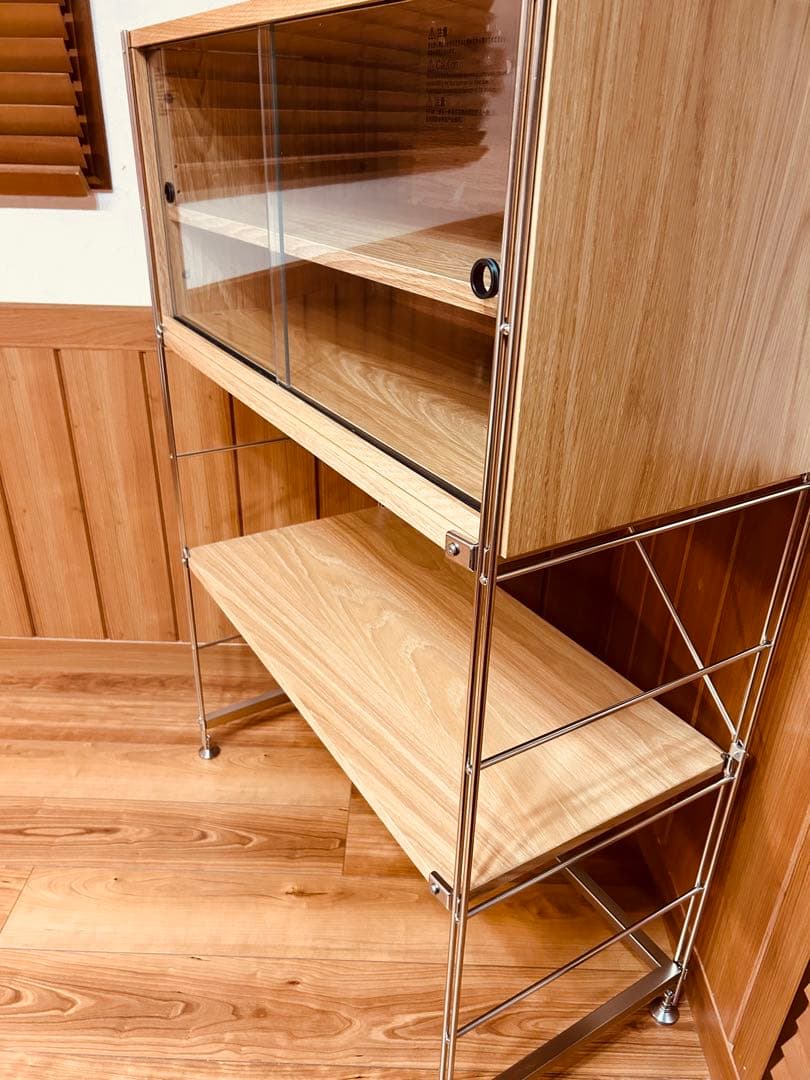 【無印良品】最終値下げステンレスユニットシェルフ　木製　ナチュラル　北欧　オーク