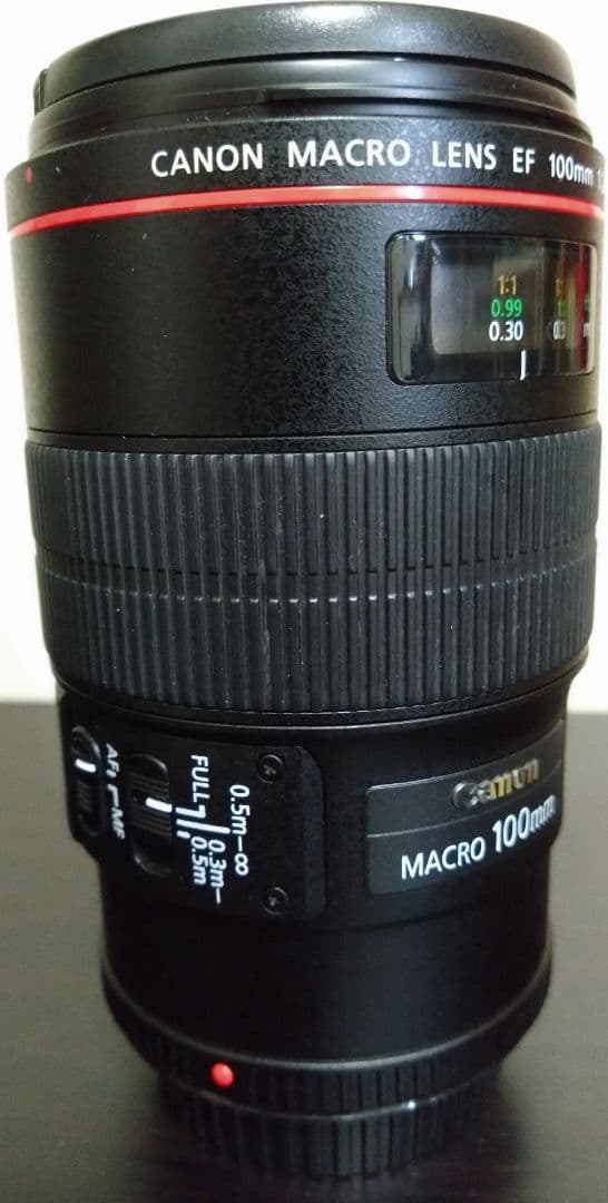 CANON EF100mm f2.8L MACRO IS USM マクロレンズ