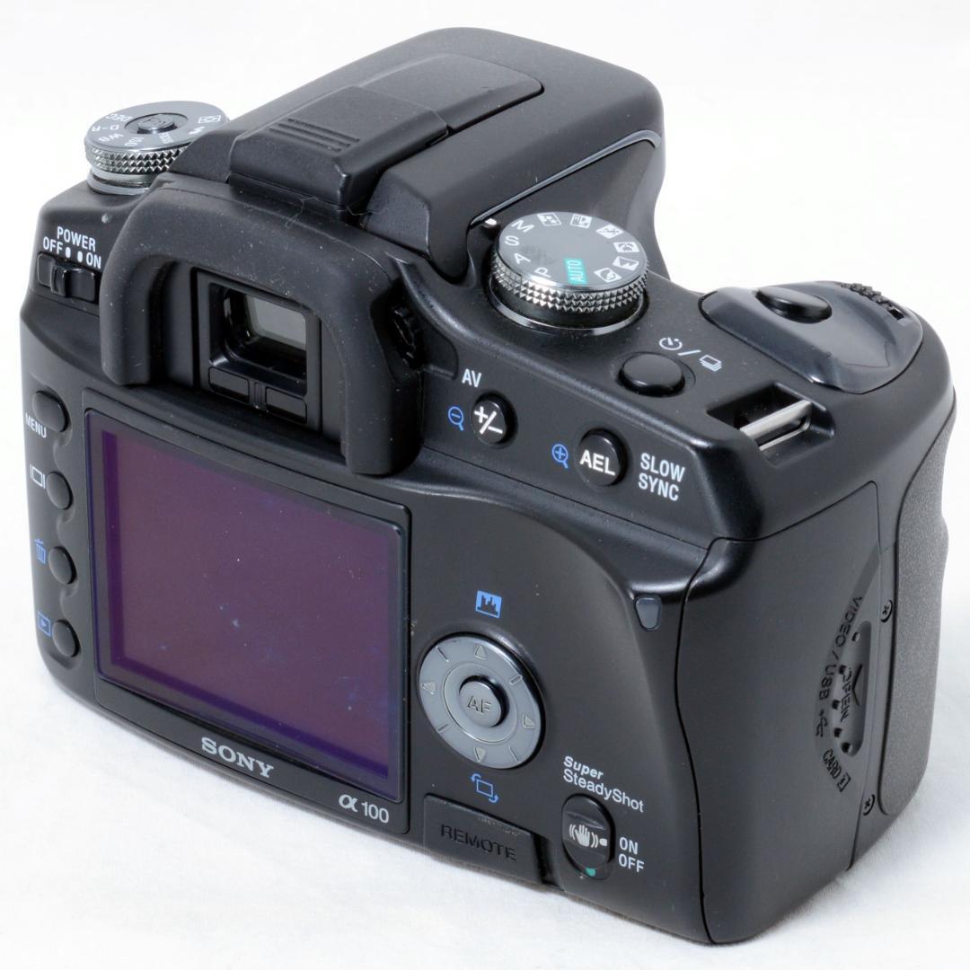 ⭐️良品⭐️SONY ソニー α100 ダブルズームセット★手振れ補正付き★