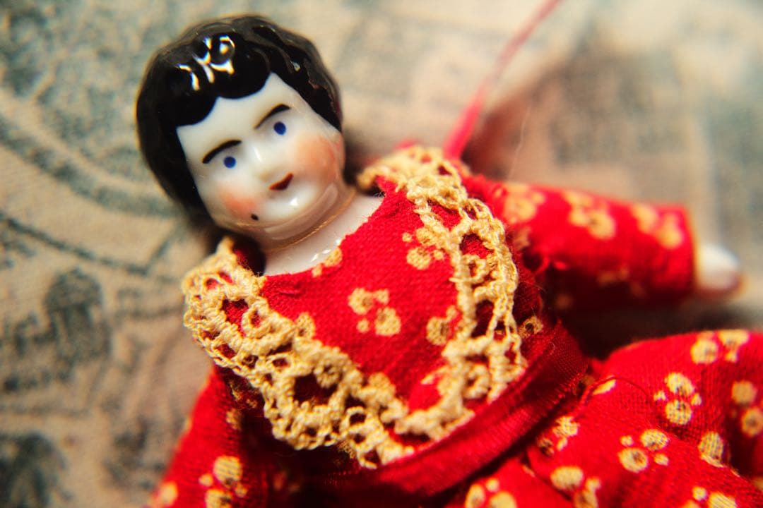 チャイナヘッドドール ビスクドール ミニチュア ドールハウス ブライス