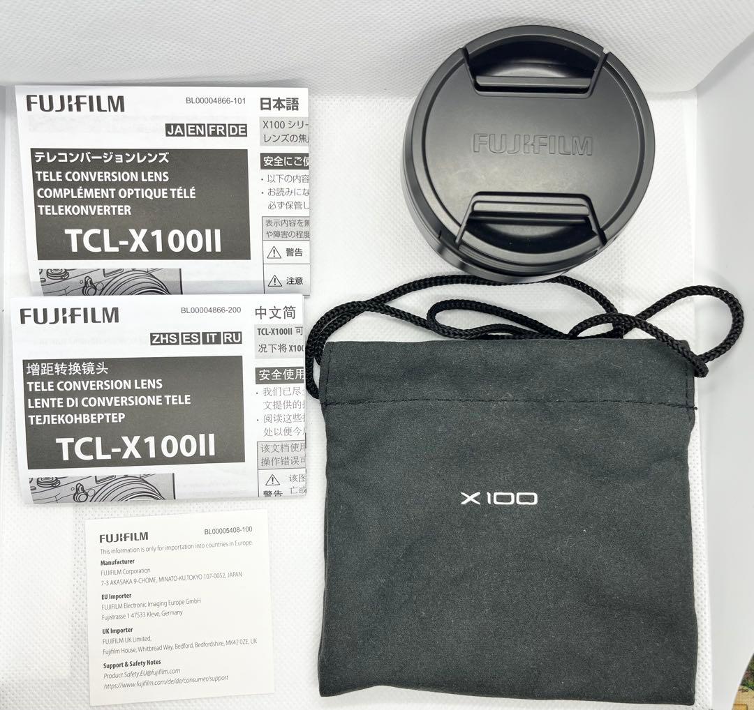 値下げ中 FUJIFILM TCL-X100II テレコンバージョンレンズ