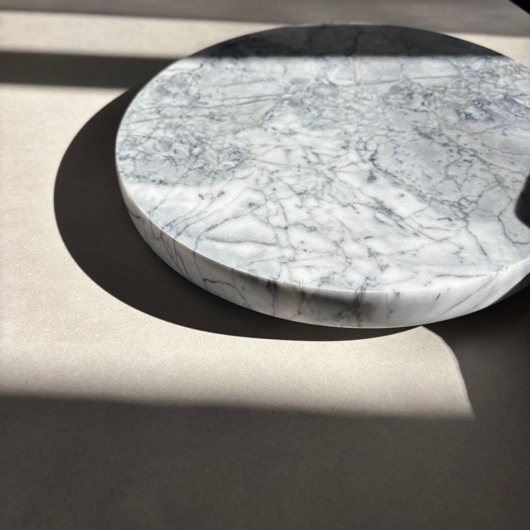 大理石のインテリアトレイ