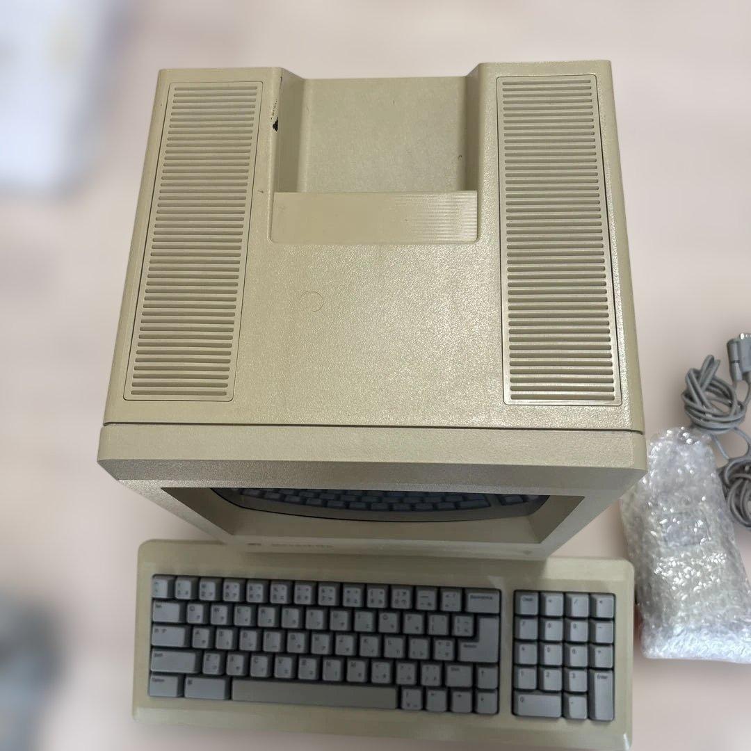 Macintosh Plus キーボードとマウス2個、コンパクトMac収納バック