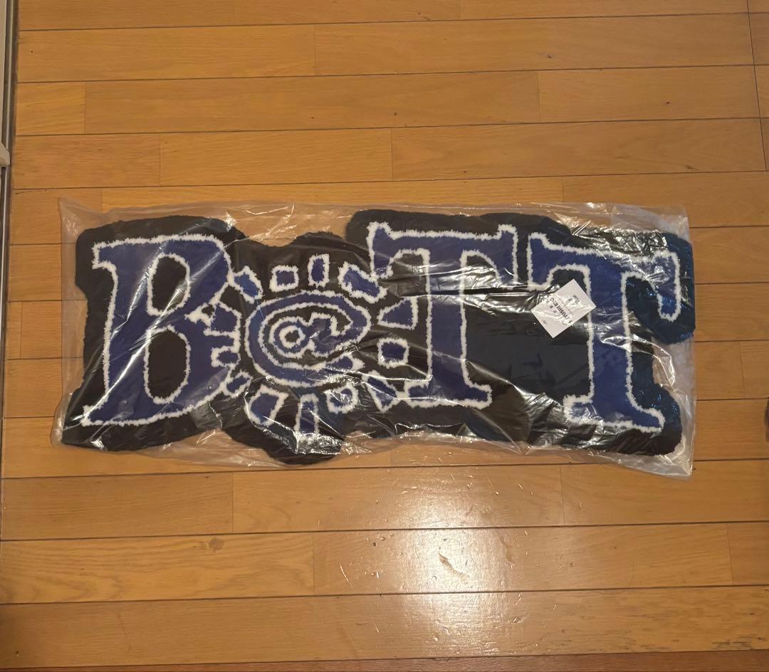 B@TT ロゴ刺繍 ラグ