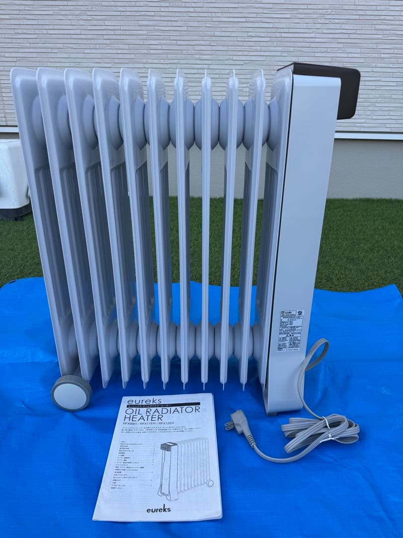 eureks オイルラジエターヒーター RFX11EH(IW) 1500W