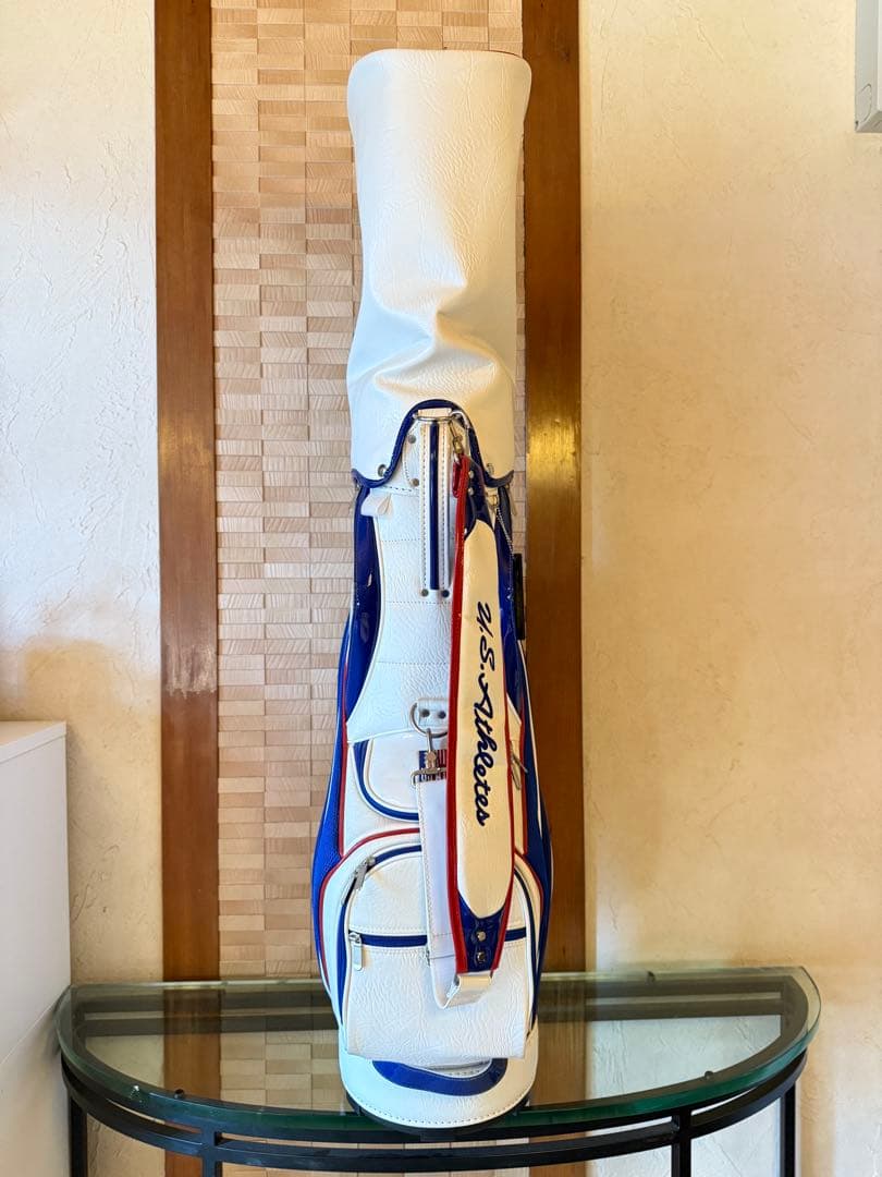 ゴルフクラブ12本セット|キャディバッグ+付属品セット付|ホワイト| 状態良好