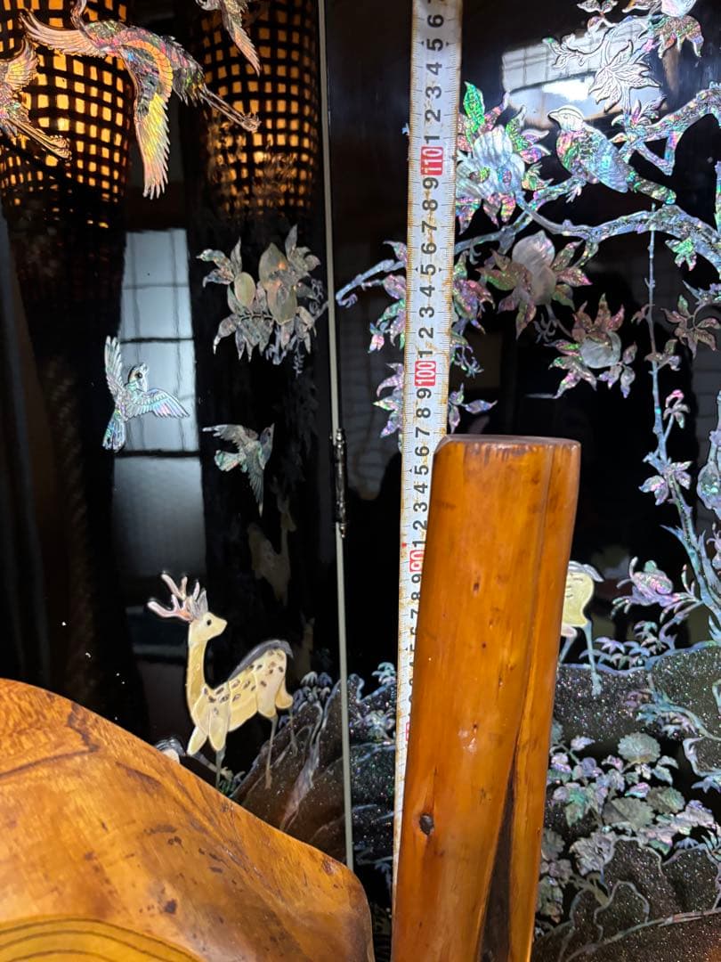 欅　衝立