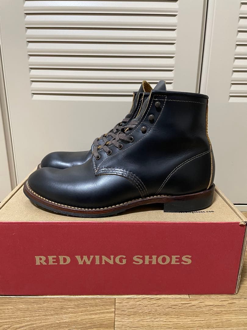 レッドウィング フラットボックス 9060 ブラック