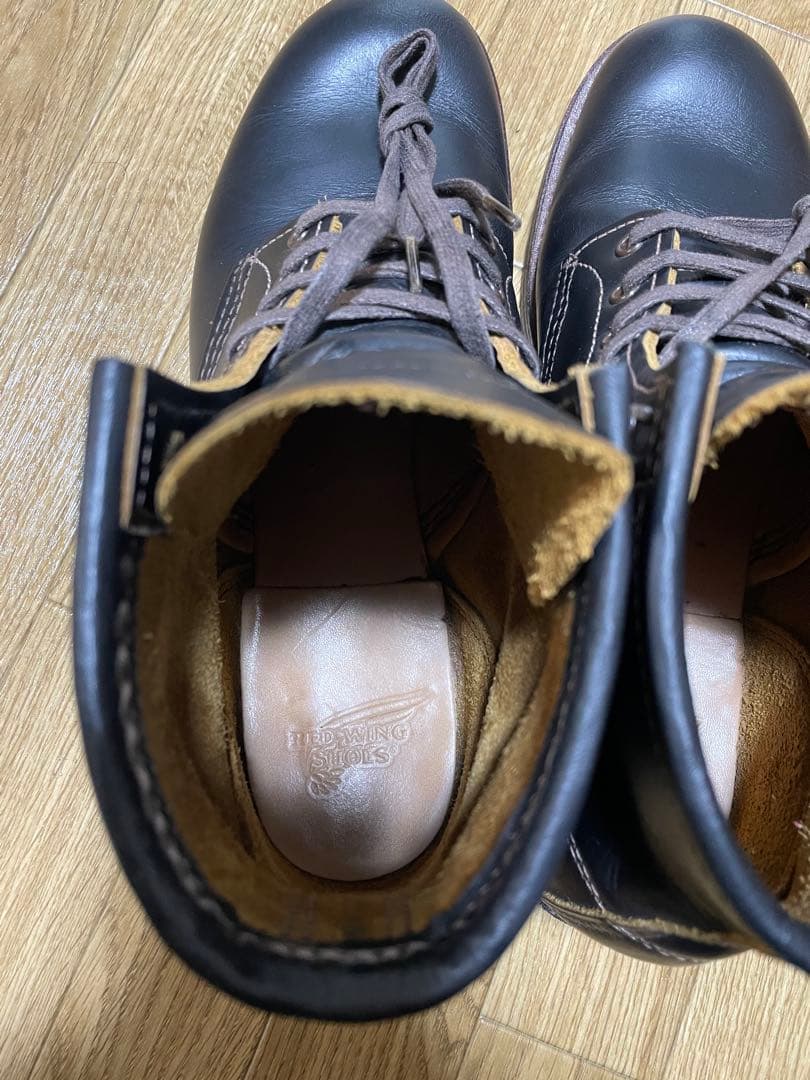 レッドウィング フラットボックス 9060 ブラック