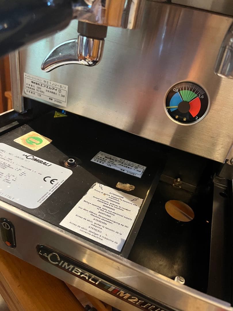 極上美品チンバリジュニアエスプレッソマシン業務用cimbaliマルゾッコ