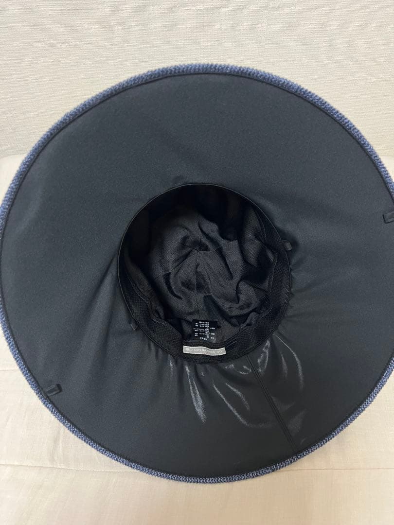 サンバリア100 ネイビー リネン　サーモハット