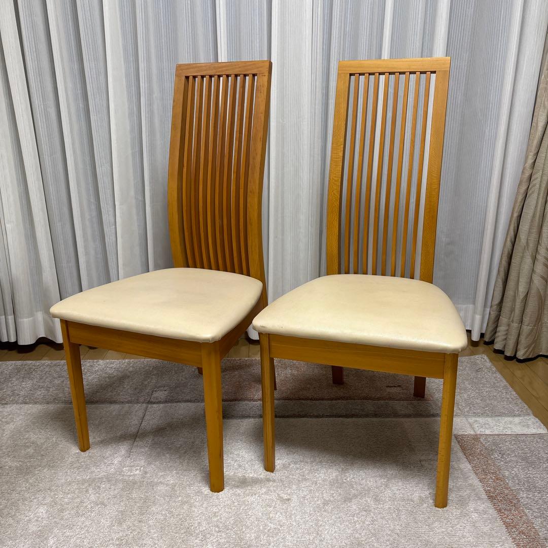 天然木　ダイニング　チェア