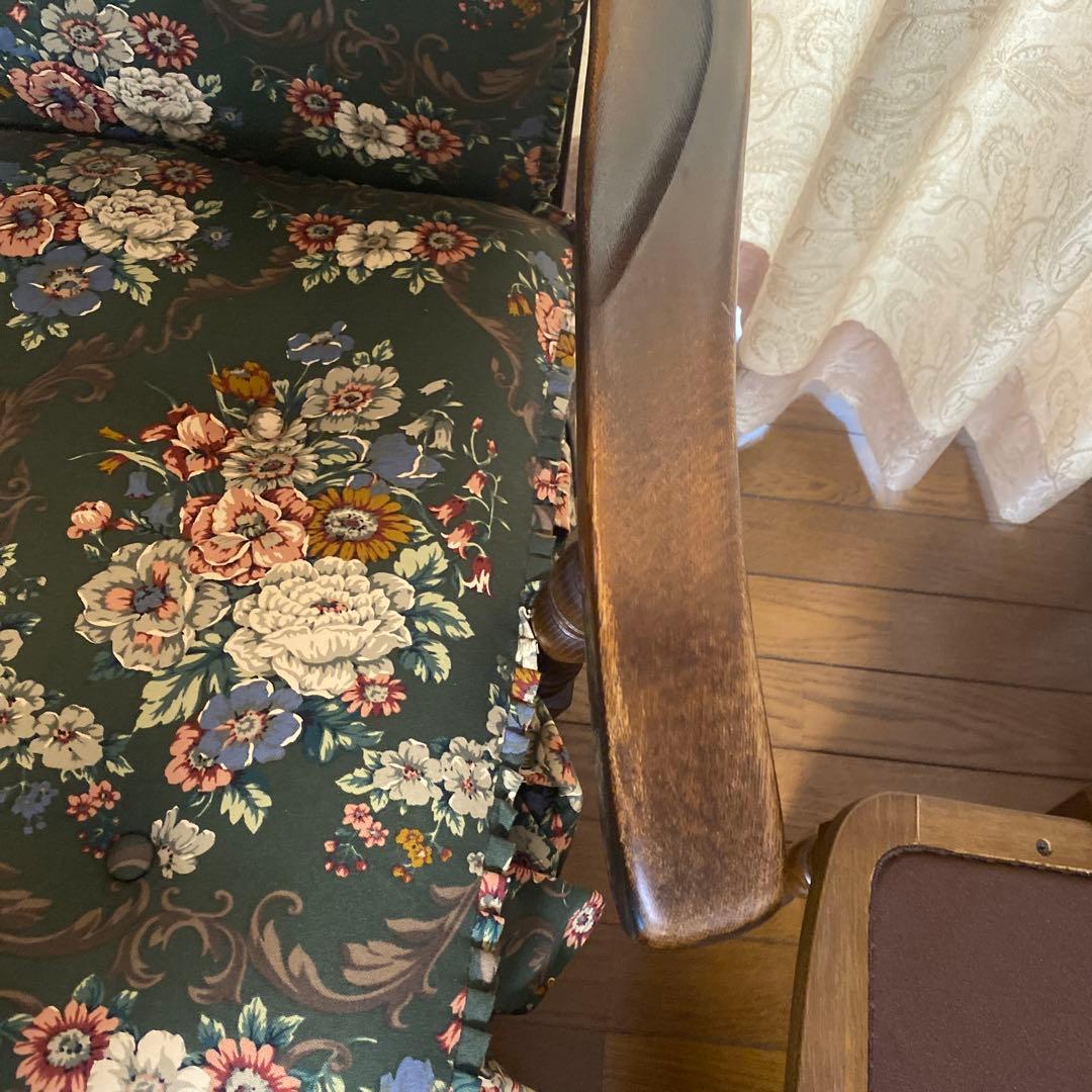 【Okami】飛騨の家具　両手摺つき　1脚