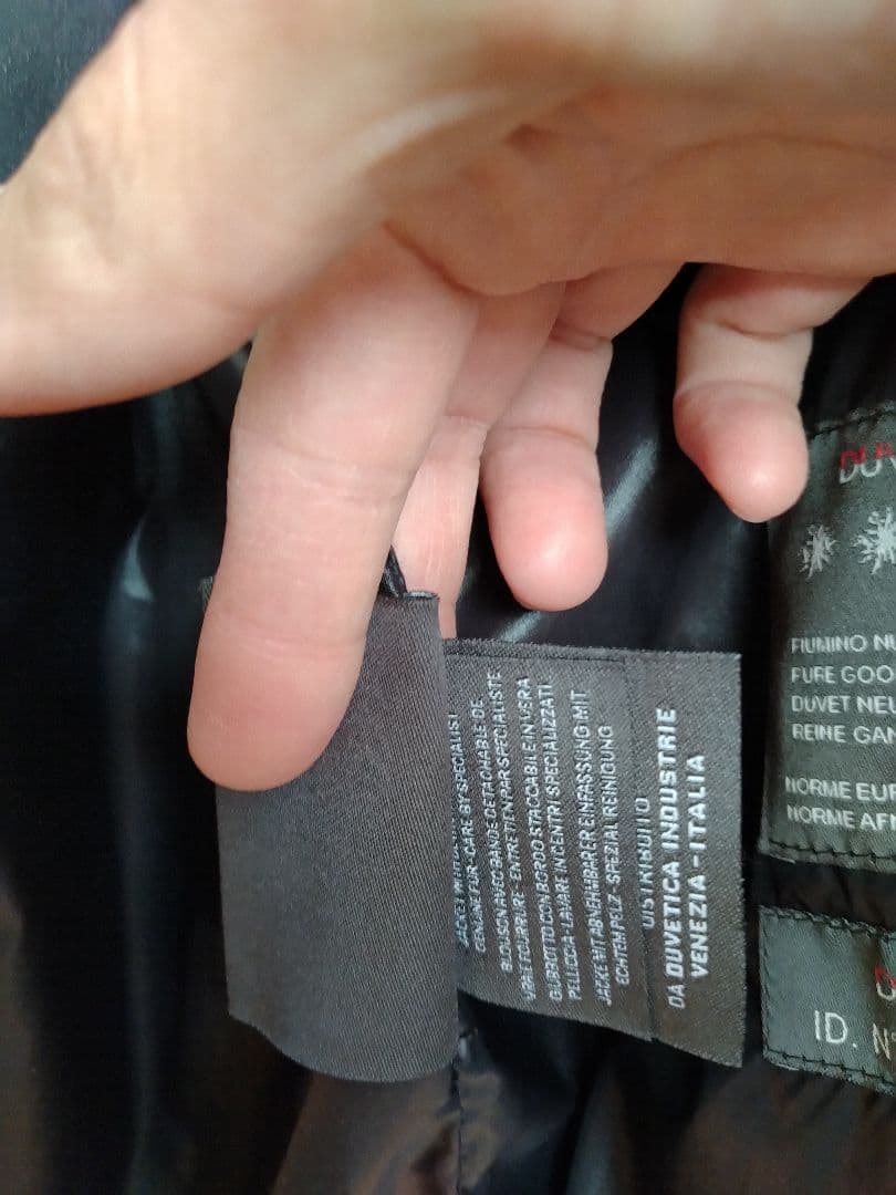 ヒ*デ様 DUVETICA デュベティカ フード付き ダウンジャケット 44 ブ