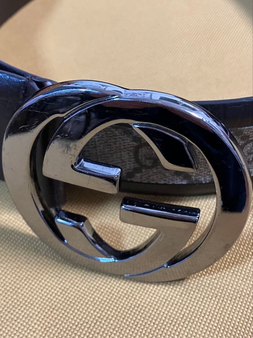 Gucci GGパターン ベルト
